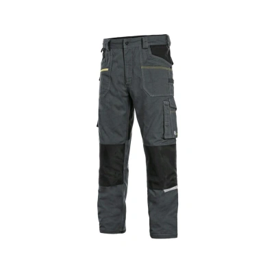 CXS STRETCH pánské Kalhoty pracovní do pasu tmavě šedá  46