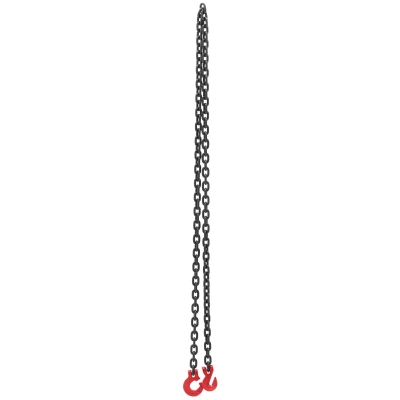 Řetězová smyčka 2 000 kg 2,5 m černý/červený - Řetězové závěsy Steinberg Systems