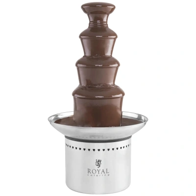 Čokoládová fontána 4 patra 6 kg - Čokoládové fontány Royal Catering