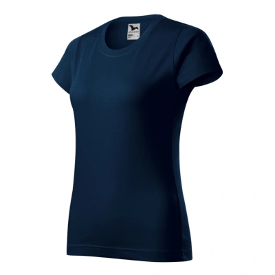 MALFINI BASIC dámské Tričko námořnická modrá S