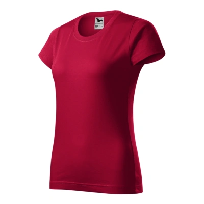 MALFINI BASIC dámské Tričko tmavě červená L