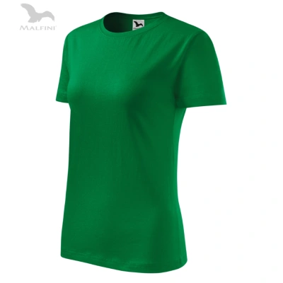 MALFINI CLASSIC NEW dámské Tričko středně zelená XS